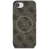 Guess - 4G Ring Classic Logo MagSafe (GUHMPSE4G4GFRW) - iPhone 16e / iPhone 17e - Brown