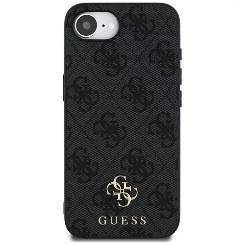 Guess - Keménytok 4G Klasszikus MagSafe (GUHMPSE4P4SM4MK) - iPhone 16e / iPhone 17e - Fekete