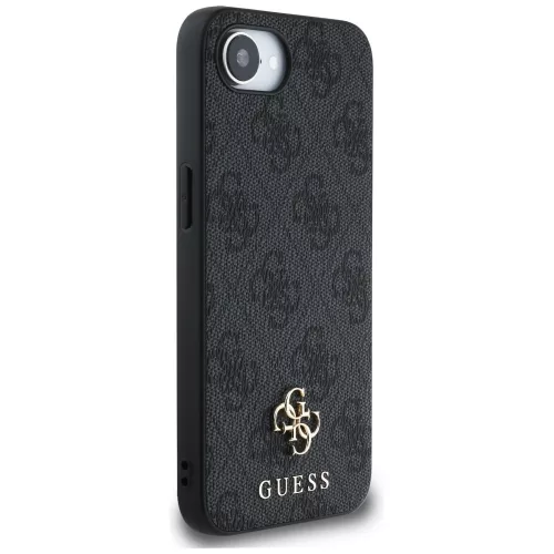 Guess - Keménytok 4G Klasszikus MagSafe (GUHMPSE4P4SM4MK) - iPhone 16e / iPhone 17e - Fekete