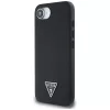 Guess - Grained PU Triangle Logo MagSafe (GUHMPSE4PGTSPSK) - iPhone 16e / iPhone 17e - Black