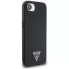 Guess - Grained PU Triangle Logo MagSafe (GUHMPSE4PGTSPSK) - iPhone 16e / iPhone 17e - Black