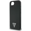 Guess - Grained PU Triangle Logo MagSafe (GUHMPSE4PGTSPSK) - iPhone 16e / iPhone 17e - Black