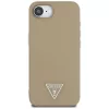 Guess - Grained PU Triangle Logo MagSafe (GUHMPSE4PGTSPSW) - iPhone 16e / iPhone 17e - Brown