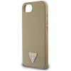 Guess - Grained PU Triangle Logo MagSafe (GUHMPSE4PGTSPSW) - iPhone 16e / iPhone 17e - Brown