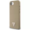 Guess - Grained PU Triangle Logo MagSafe (GUHMPSE4PGTSPSW) - iPhone 16e / iPhone 17e - Brown