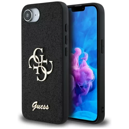 Guess - Glitter Fixed Big 4G (GUHCPSE4HG4SGK) - iPhone 16e / iPhone 17e - Black