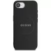 Guess - Arany Gyűrű MagSafe (GUHMPSE4PGHSMMK) - iPhone 16e / iPhone 17e - Fekete