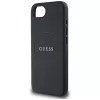 Guess - Grained Gold Ring MagSafe (GUHMPSE4PGHSMMK) - iPhone 16e / iPhone 17e - Black