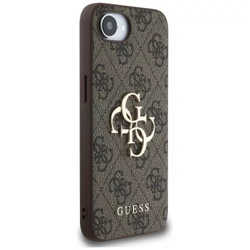 Guess - Hardcase 4G Big Logo (GUHCPSE44GMGBR) - iPhone 16e / iPhone 17e - Brown