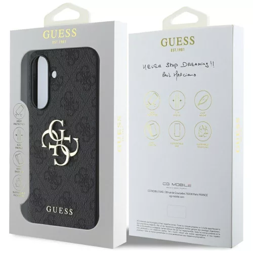 Guess - Hardcase 4G Big Logo (GUHCSA564GMGGR) - Samsung Galaxy A56 5G - Black