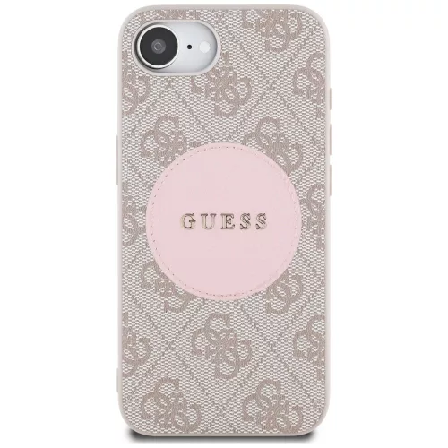 Guess - 4G Circle Classic Logo MagSafe (GUHMPSE4P4PGRSGP) - iPhone 16e / iPhone 17e - Pink