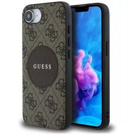   Guess - 4G Circle Classic Logo MagSafe (GUHMPSE4P4PGRSGW) - iPhone 16e / iPhone 17e - Brown