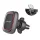 Techsuit - Autós tartó MagGrip (S4) - Secure Mágneses tapadás Szellőzőrácsra, 360° forgás, with Metal Plates - Black/Red