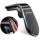 Techsuit - Autós tartó AirGrip (S7) - Waterfall-Shaped, Mágneses Biztos tartás Szellőzőrácsra, Szorítókarok - Black / Silver