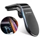 Techsuit - Autós tartó AirGrip (S7) - Waterfall-Shaped, Mágneses Biztos tartás Szellőzőrácsra, Szorítókarok - Black / Silver