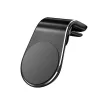 Techsuit - Autós tartó AirGrip (S7) - Waterfall-Shaped, Mágneses Biztos tartás Szellőzőrácsra, Szorítókarok - Black / Silver