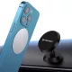 Techsuit - Autós tartó TinyGrip (S10) - Universal Mágneses Mobile Mount, with Metal Plate, Erős mágnes - Black