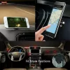 Techsuit - Autós tartó TinyGrip (S10) - Universal Mágneses Mobile Mount, with Metal Plate, Erős mágnes - Black