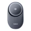 Baseus - Vezeték nélküli Autós tartó PrimeTrip VC1 Pro (C40169009123-00) - Szellőzőrácsra, Type-C, 15W, Qi2, with Cooling Fan - Black