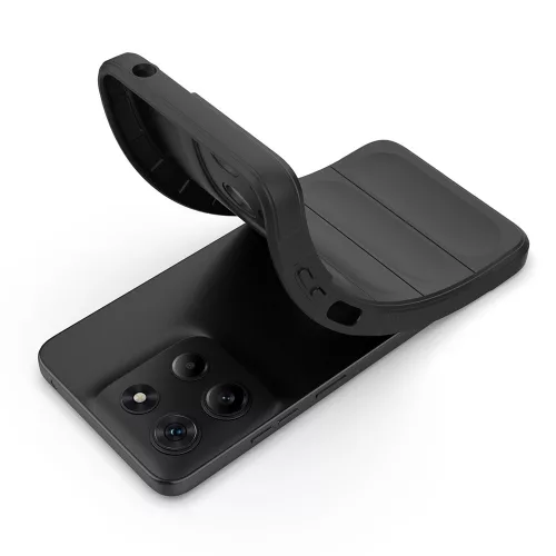 Techsuit - Magic Shield tok - Motorola Moto G15 / G15 Power / G17 / G17 Power - Fekete