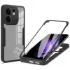 Techsuit - ColorVerse 360 tok kijelzővédővel - Oppo Reno13 F 4G / Reno13 F 5G / Reno13 FS 5G - Fekete