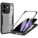 Techsuit - ColorVerse 360 tok kijelzővédővel - Oppo Reno13 F 4G / Reno13 F 5G / Reno13 FS 5G - Fekete