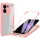 Techsuit - ColorVerse 360 tok kijelzővédővel - Oppo Reno13 F 4G / Reno13 F 5G / Reno13 FS 5G - Rózsaszín