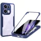 Techsuit - ColorVerse 360 tok kijelzővédővel - Oppo Reno13 Pro - Kék