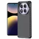 Techsuit - CarbonFiber szilikon tok - Xiaomi Redmi Note 14 Pro 4G - Fekete