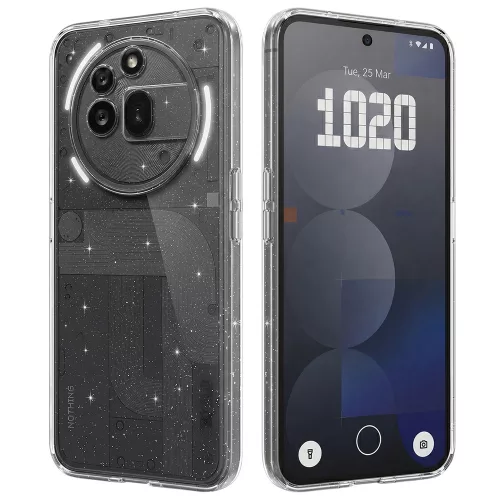 Techsuit - SparkleSkin Series - Nothing Phone (3a) Pro - Clear