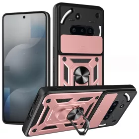   Techsuit - CamShield ütésálló tok - Nothing Phone (3a) - Rose Gold