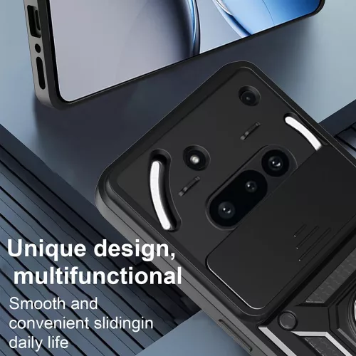 Techsuit - CamShield ütésálló tok - Nothing Phone (3a) - Rose Gold