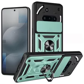   Techsuit - CamShield ütésálló tok - Nothing Phone (3a) - Zöld