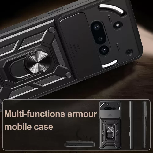 Techsuit - CamShield ütésálló tok - Nothing Phone (3a) - Kék