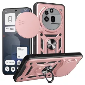   Techsuit - CamShield ütésálló tok - Nothing Phone (3a) Pro - Rose Gold