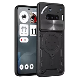 Techsuit - CamGuard Pro tok - Nothing Phone (3a) - Fekete