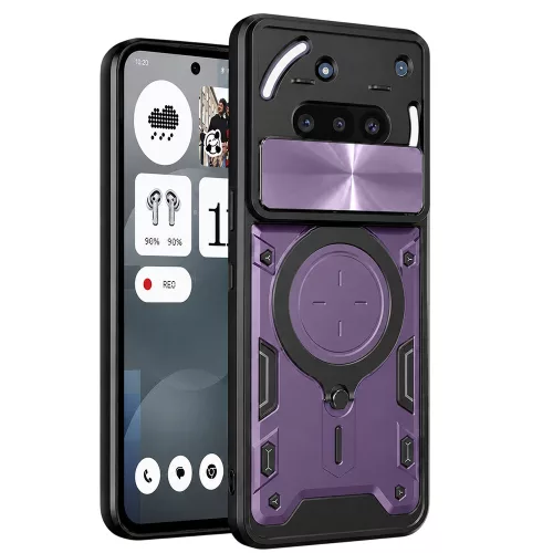 Techsuit - CamGuard Pro tok - Nothing Phone (3a) - Lila