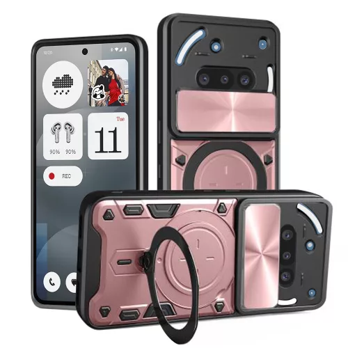 Techsuit - CamGuard Pro tok - Nothing Phone (3a) - Rose Gold