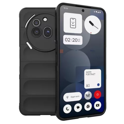Techsuit - Magic Shield tok - Nothing Phone (3a) Pro - Fekete