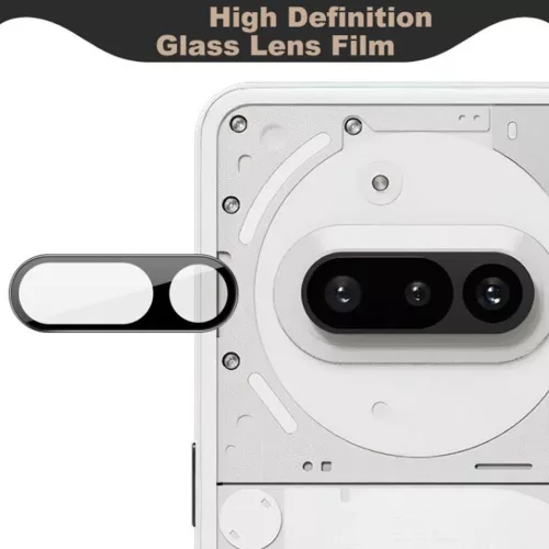 Techsuit - Full Camera - Kameravédő üvegfólia - Nothing Phone (3a) - Fekete