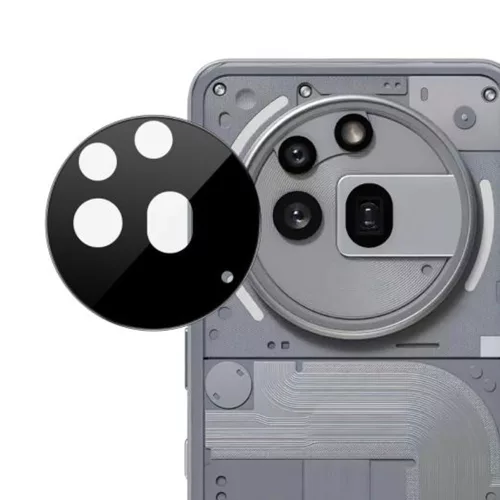 Techsuit - Full Camera - Kameravédő üvegfólia - Nothing Phone (3a) Pro - Fekete