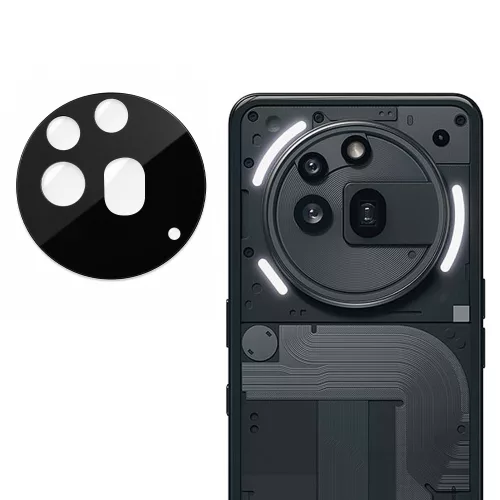Techsuit - Full Camera Glass - Nothing Phone (3a) Pro - Black