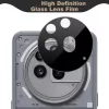 Techsuit - Full Camera Glass - Nothing Phone (3a) Pro - Black