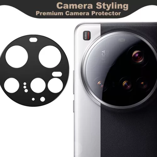 Techsuit - Full Camera Glass - Xiaomi 15 Ultra - Black