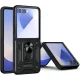 Techsuit - CamShield ütésálló tok - Samsung Galaxy Z Flip7 - Fekete