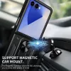 Techsuit - CamShield ütésálló tok - Samsung Galaxy Z Flip7 - Kék