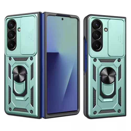 Techsuit - CamShield ütésálló tok - Samsung Galaxy Z Fold7 - Zöld