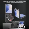 Techsuit - CamGuard Pro ütésálló tok - Samsung Galaxy Z Flip7 - Kék
