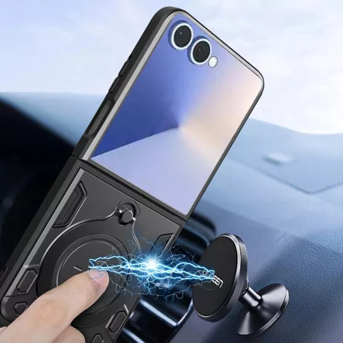 Techsuit - CamGuard Pro ütésálló tok - Samsung Galaxy Z Flip7 - Rosegold