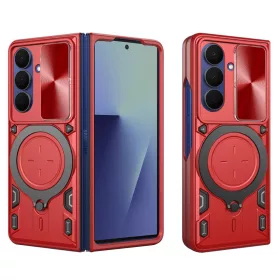   Techsuit - CamGuard Pro ütésálló tok - Samsung Galaxy Z Fold7 - Piros